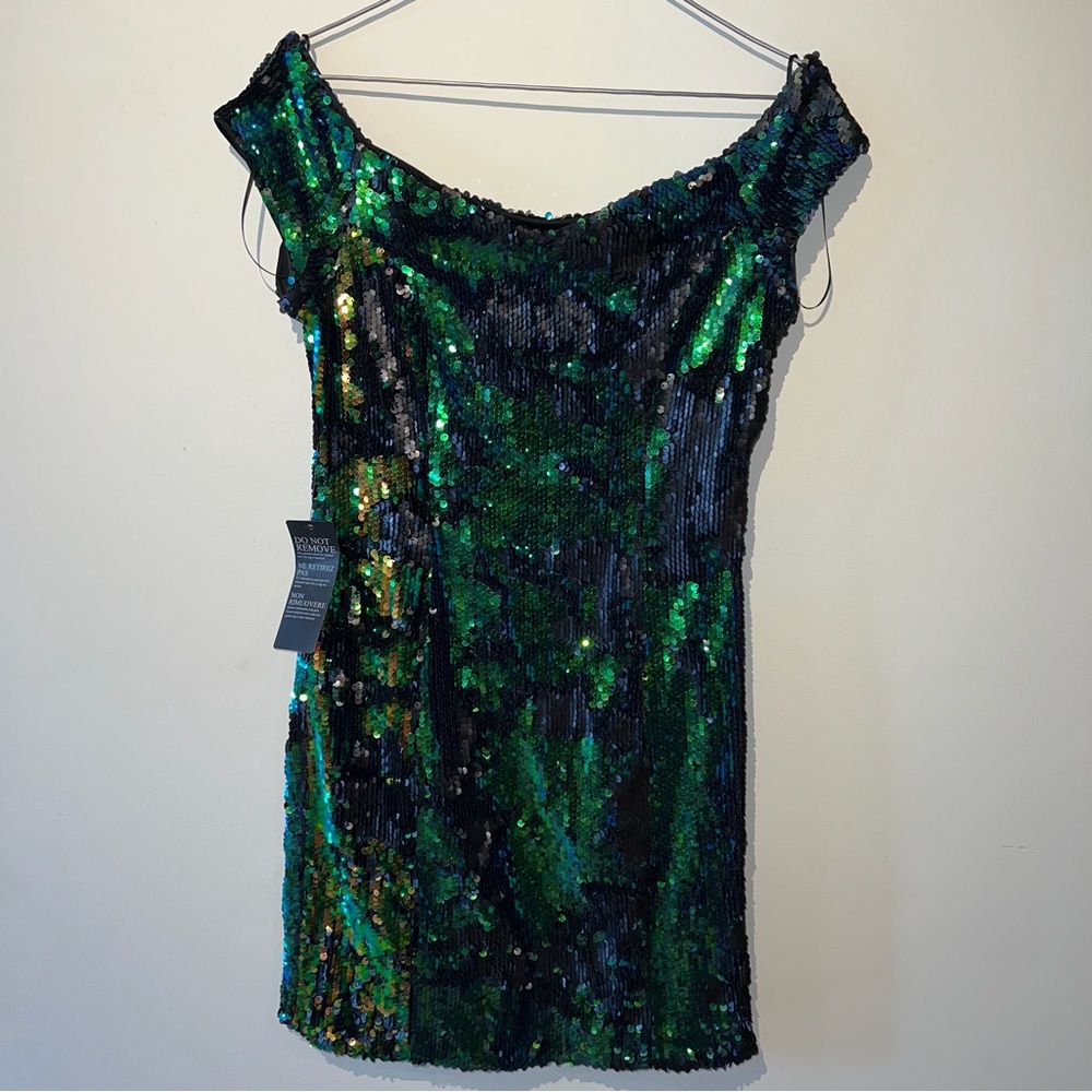 Guess Sequined Mini Dress